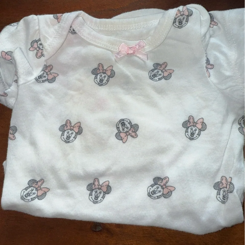 Disney baby Minnie Mouse 2pc‎ outfit NB